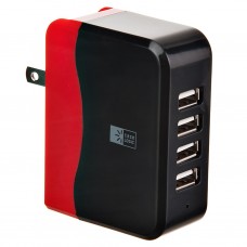 Cargador para pared con 4 puertos USB Case Logic