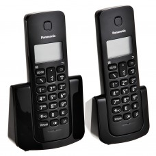 Teléfono Inalámbrico 1 4 con Identificador Digital 2 Auriculares KX-TGB112 Panasonic