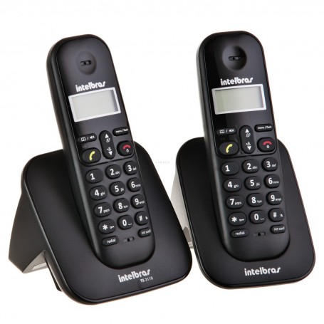 Teléfono inalámbrico con 1 extensión DECT 6.0 TS 3112 Intelbras
