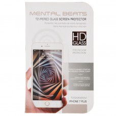 Protector de pantalla de vidrio templado para iPhone 7 Plus Mental Beats