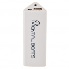 Banco de energía con receptor Bluetooth 2600mAh Mental Beats