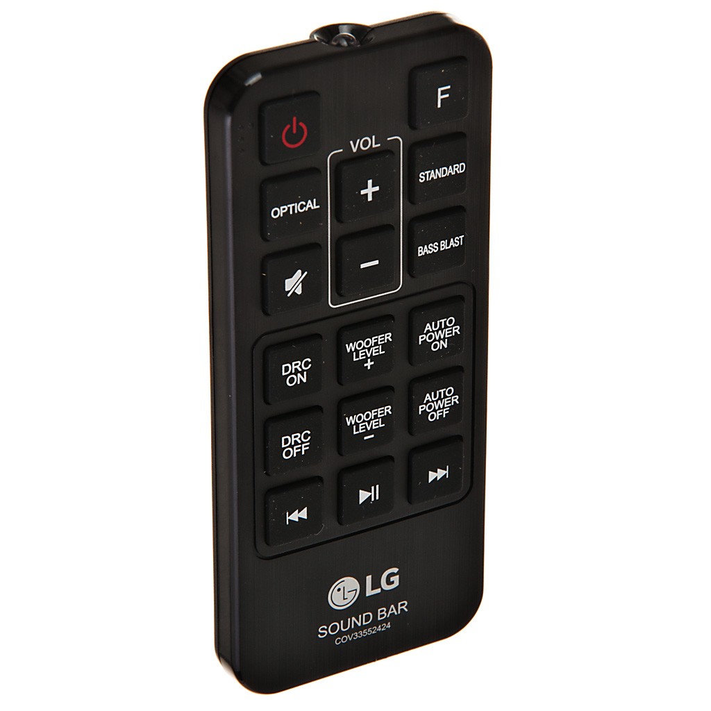 Barra de sonido LG SJ2 - 160W, Bluetooth, Subwoofer inalámbrico