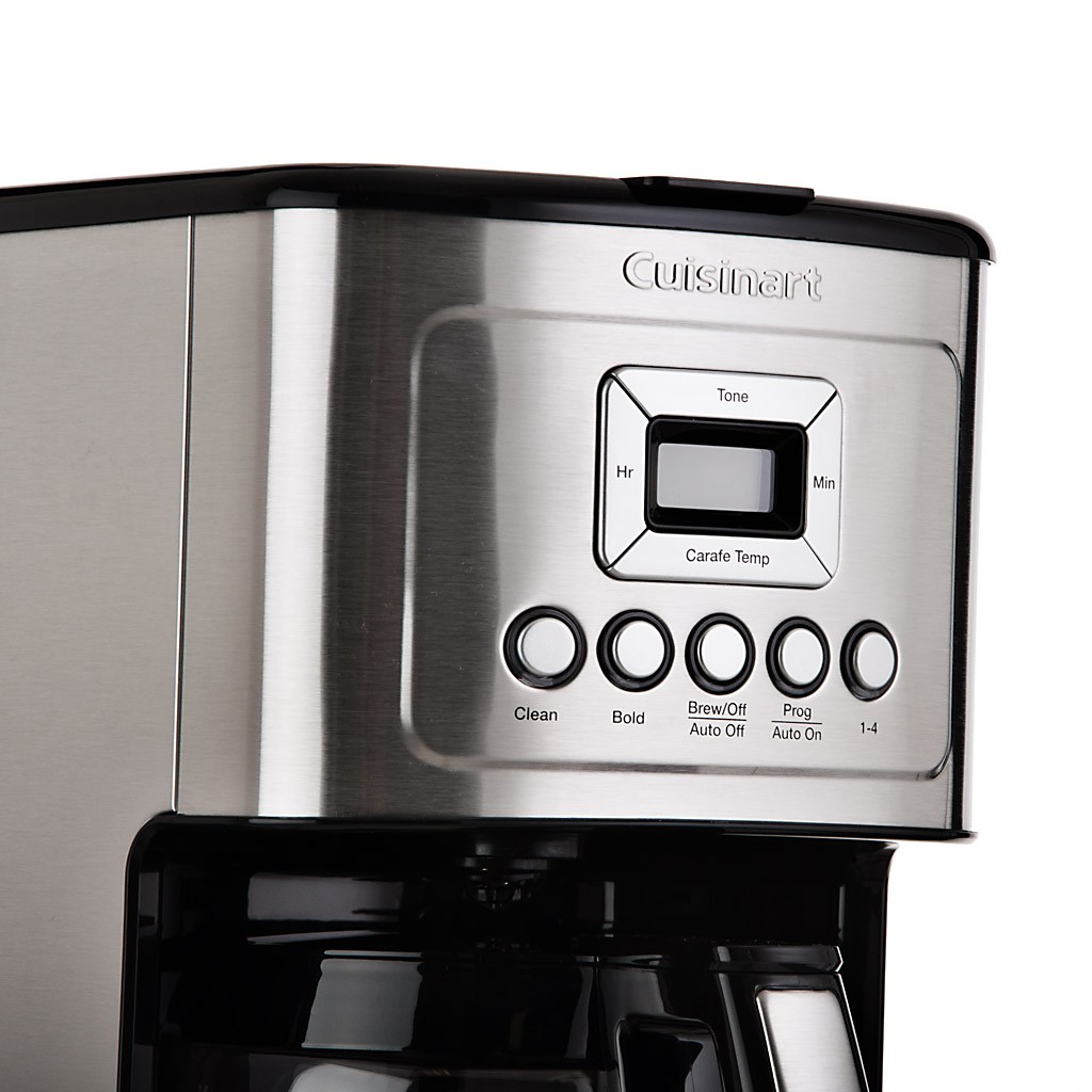 Cuisinart DCC-3200BKS - Paquete de cafetera programable de 14 tazas con  café en grano entero (1 libra) (2 artículos)