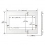 GE Microondas Empotrable PEB160SFSS 10 Niveles 1.6' 45L 1500W con Trim