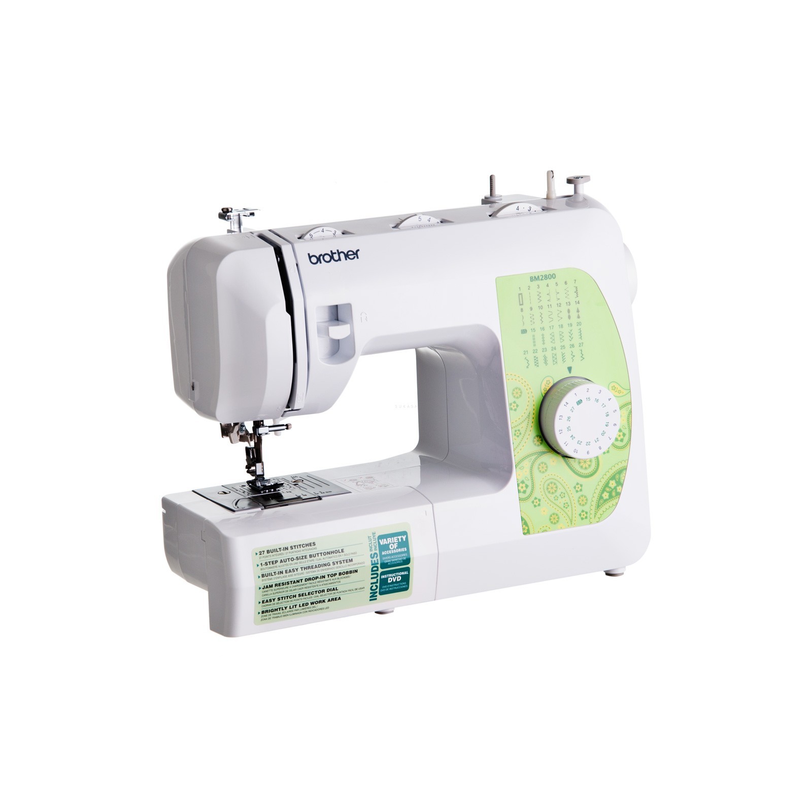 Máquina de coser con 27 puntadas BM2800 Brother