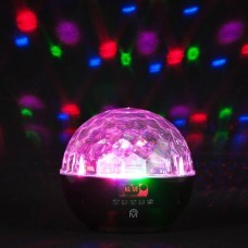 Parlante portátil Bluetooth con luz LED Disco / FM Mental Beats