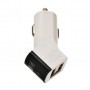 Cargador para auto 2 USB con cable micro USB 2.4Amp Case Logic