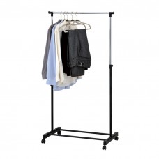 Perchero para ropa con ruedas Cromado Novo