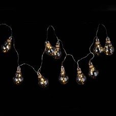 Juego de 10 luces LED Foco Edison