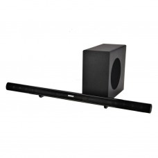 Barra de sonido con subwoofer inalámbrico Bluetooth / 2 AUX / Audio óptico 2.1c DI-1075SBW Daewoo