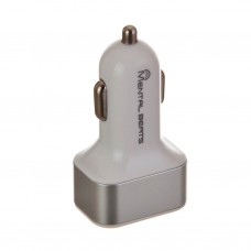 Cargador para auto 3 USB / 3.1 Amp Mental Beats
