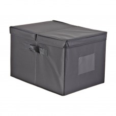 Caja organizadora con tapa y agarraderas Novo