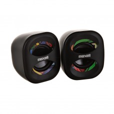 Parlantes estéreo para PC USB Multicolor Maxell