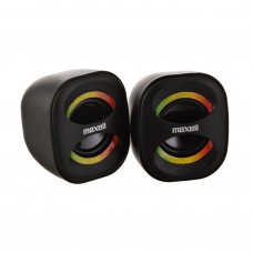 Parlantes estéreo para PC USB Rasta Maxell