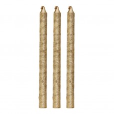 Juego de 3 velas Rústicas