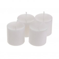 Juego de 4 velas votivas