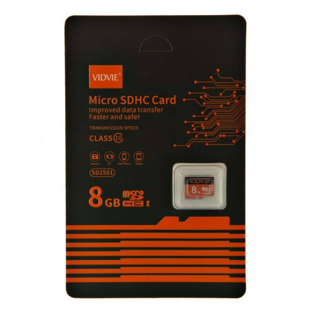 Tarjeta Micro SD Clase 10 SD2501 VIDVIE