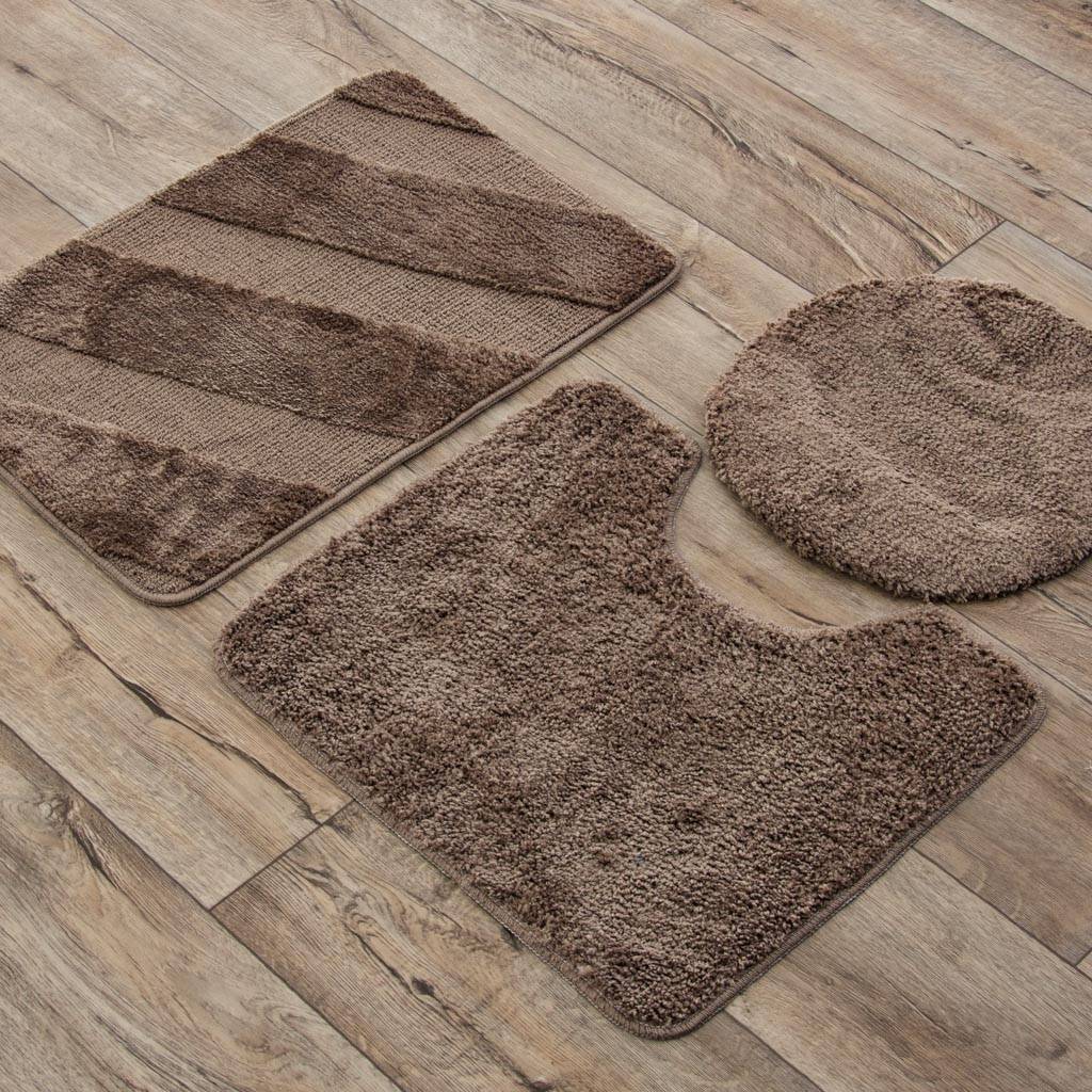 Resultado de imagen para como hacer juegos de baño con alfombra