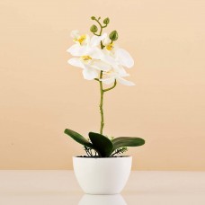 Planta artificial Orquídea con maceta Haus