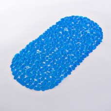 Alfombra con antideslizante para ducha Azul