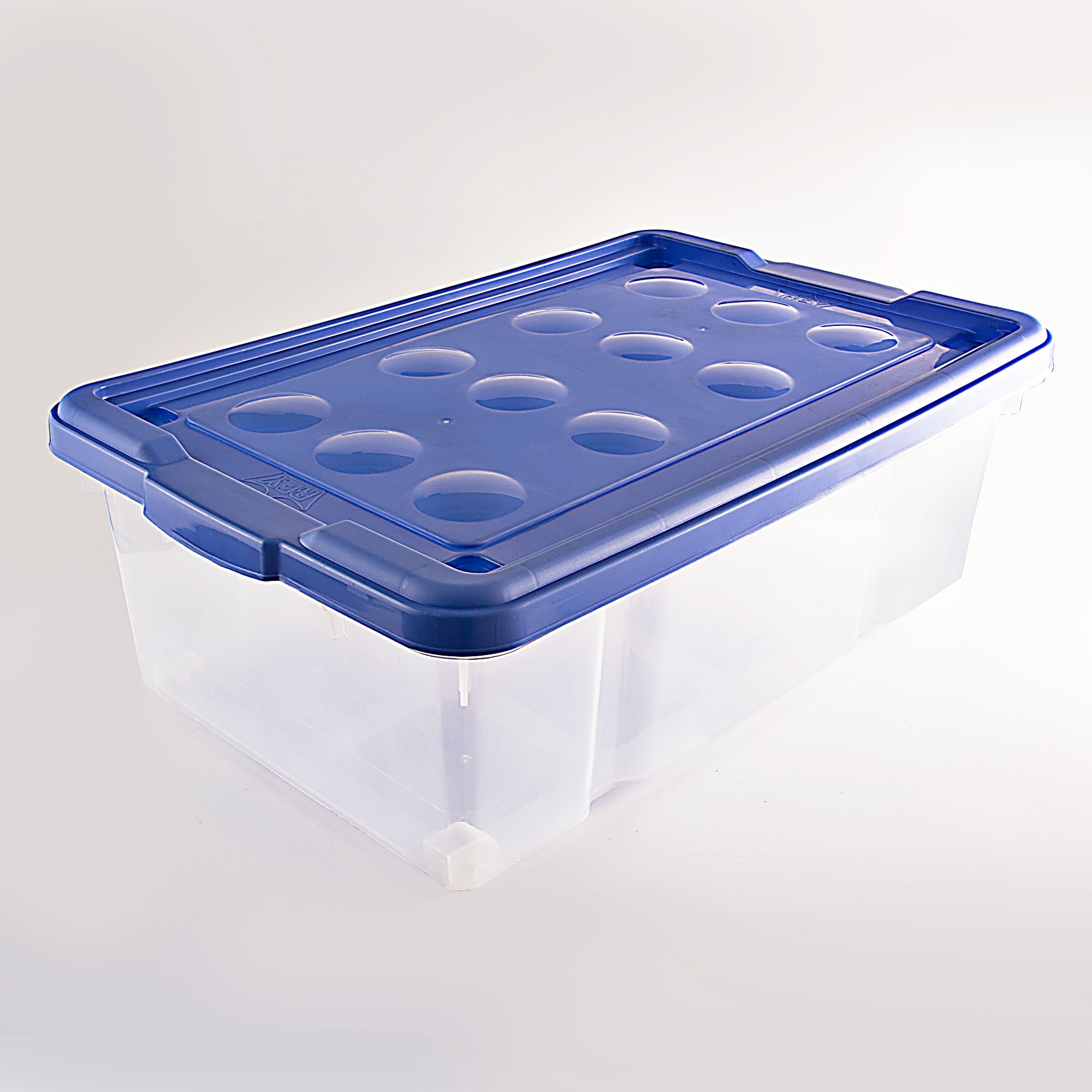 Caja organizadora modular azul 4 piezas