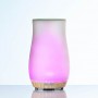 Difusor de aroma ultrasónico con luz 7 colores vidrio / bamboo Homedics