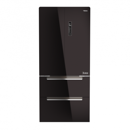Teka Refrigerador FD Dos Cajones 537L Negro