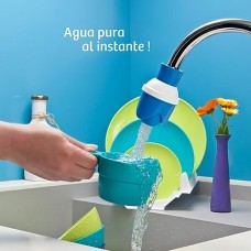 Filtro para Agua de Plástico con Carbón Activado