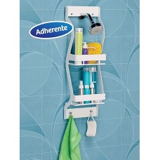 Organizador para Ducha con Ventosa 2 Niveles