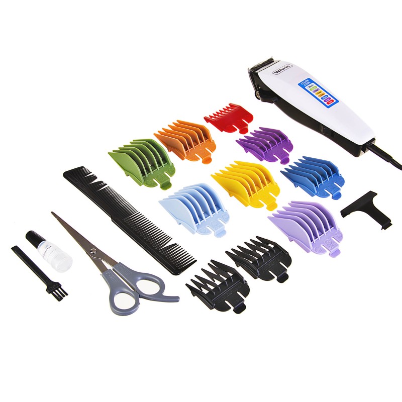 Recortador para cabello Color Code / Cuchillas Autoafilables 17 piezas Wahl