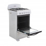 Mabe Cocina a gas 4 quemadores Easy Clean 51cm EM5100EB0