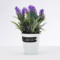 Planta artificial Lavanda con maceta Haus