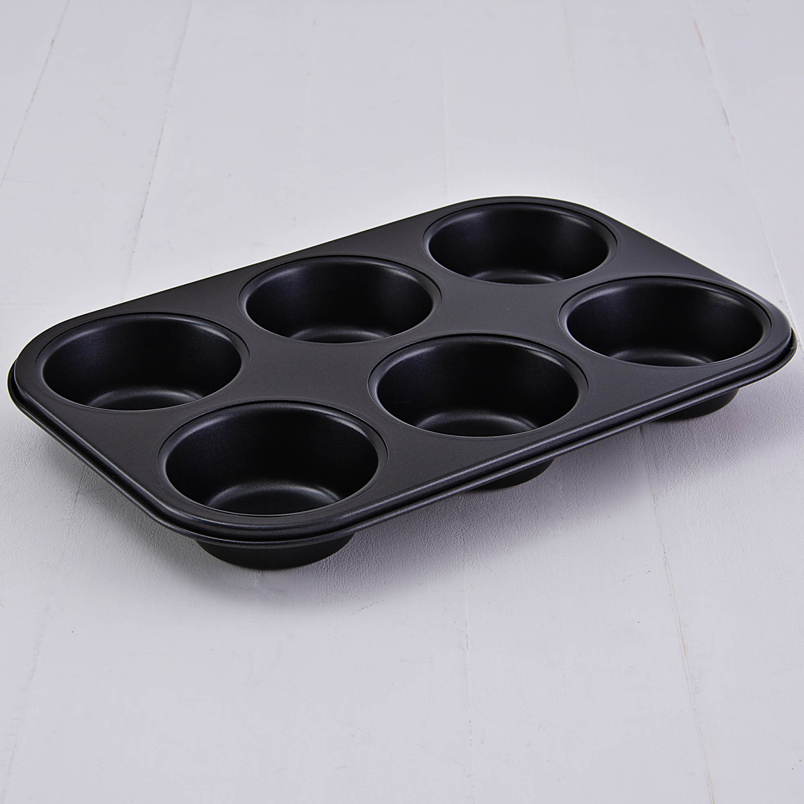 Molde para muffins elaborado en acero y con antiadherente