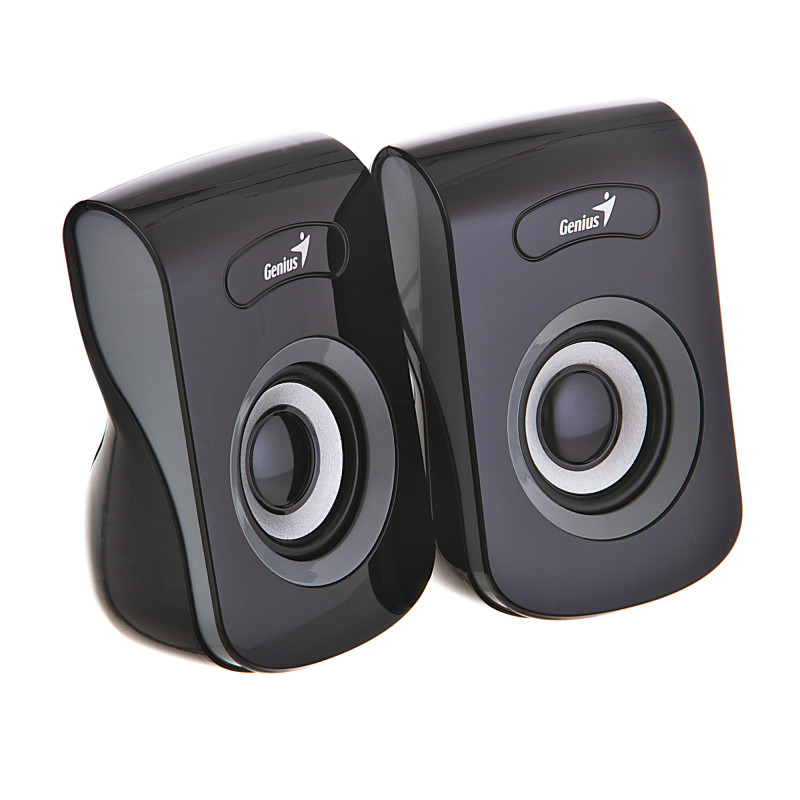 Parlantes De Pc Mp3 Estéreo 2.1 Marca Genius De 3w