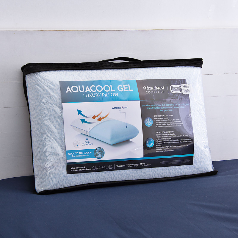 Almohada AQUACOOL Gel Espuma de Memoria Simmons