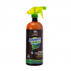 Limpiador desinfectante para pisos de porcelanato / cerámica Antibacterial / Natural / Biodegradable 1000ml Binner