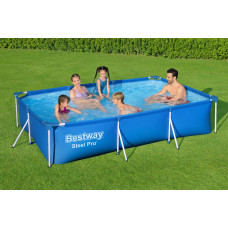 Piscina rectangular con bomba filtrante 3300L 56412 Bestway