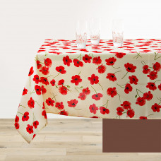 Mantel Flor Coral Acuarela Haus
