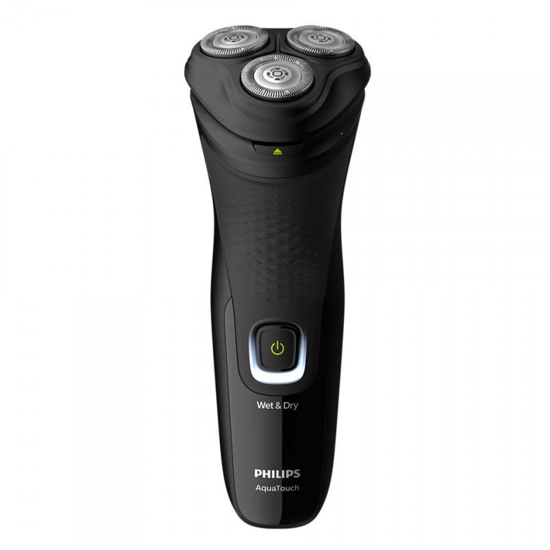 Afeitadora para hombre Seco / Húmedo con recortador de bigote y cuchillas autoafilables Aqua Touch S1223/41 Philips