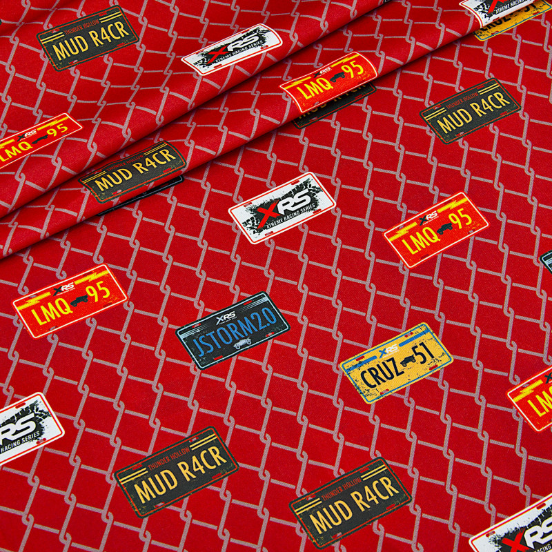 Juego de sábanas Cars XRS Noperti elaboradas en poliéster.