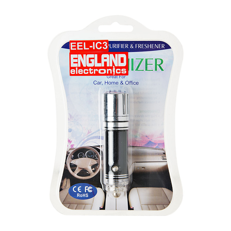 Ionizador para auto elimina bacterias / malos olores / polen