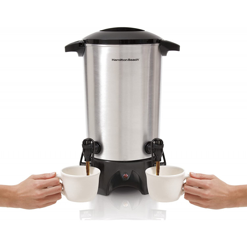 Cafetera Percolador con dispensador doble 1090W 40518 Hamilton Beach