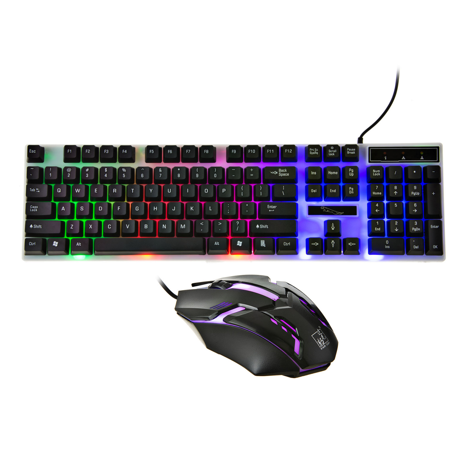 Combo Teclado + Mouse gaming alámbrico G21B