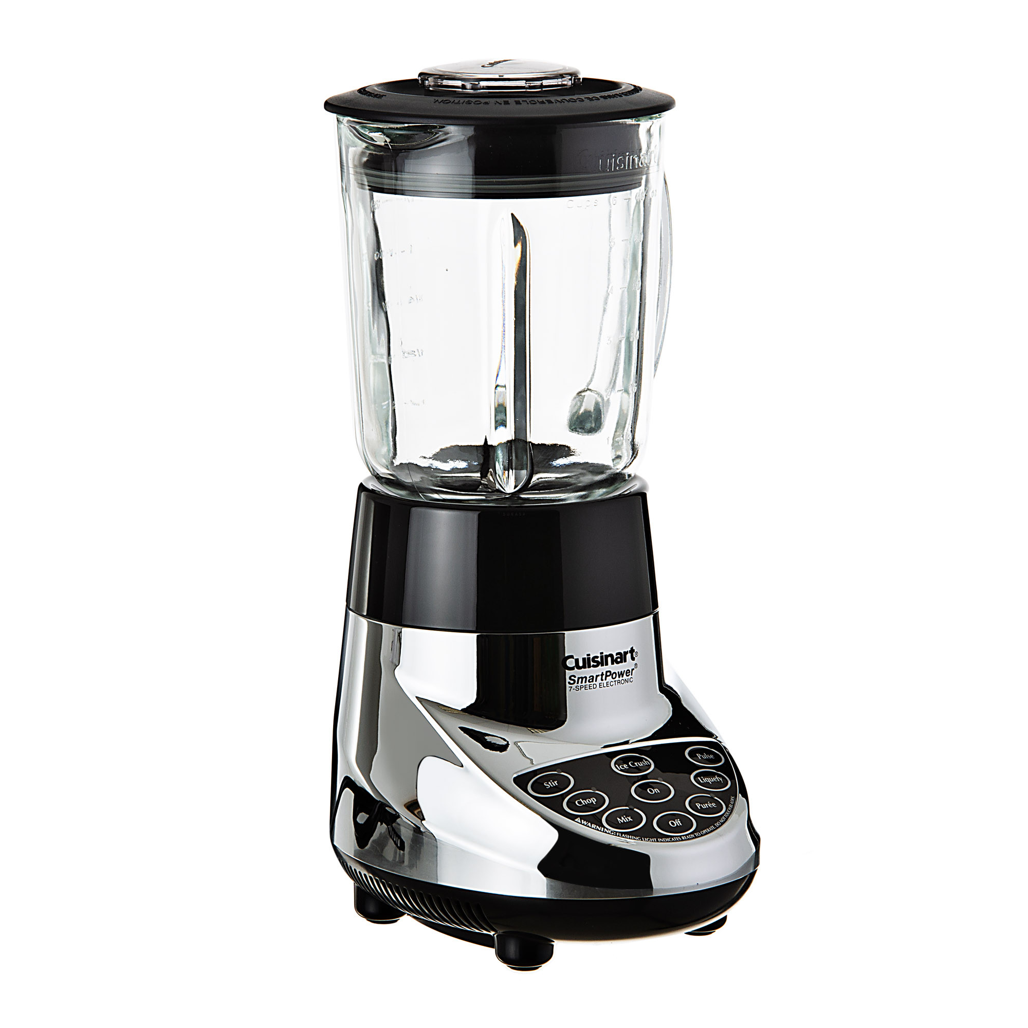 Licuadora con jarra de vidrio 1.4L 500W SPB7CH Cuisinart