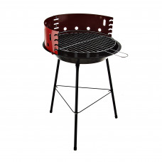 BBQ a carbón 36cm Rojo / Negro