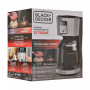 Cafetera digital Programable con filtro permanente 12 tazas 1000W  Black & Decker