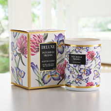 Vela vaso con aroma Flor Patchouli Freesia Greenbay