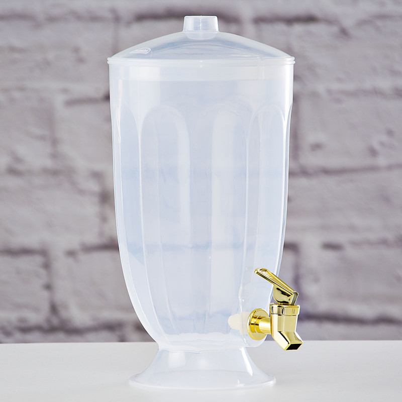 Dispensador para bebidas 3.84L Clear Plasútil