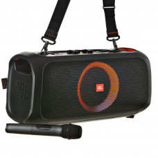 JBL Parlante portátil Bluetooth / 6 horas / IPX4 / 50W / Mic inalámbrico PARTYBOX ON-THE-GO