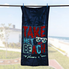 Toalla playera Regatta Estampada Take Beach San Pedro